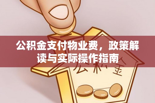 呈贡公积金支付物业费，政策解读与实际操作指南